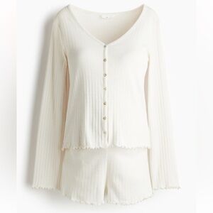 H&M Maternity Pointelle Pajama Set